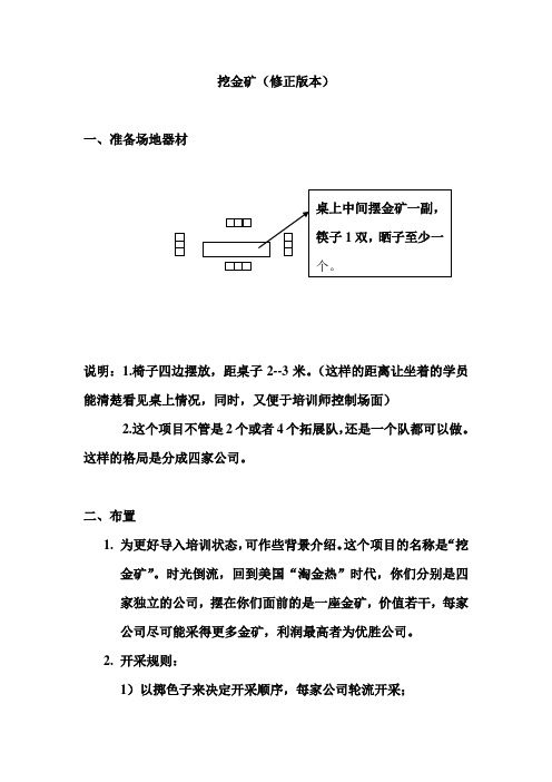 挖金矿