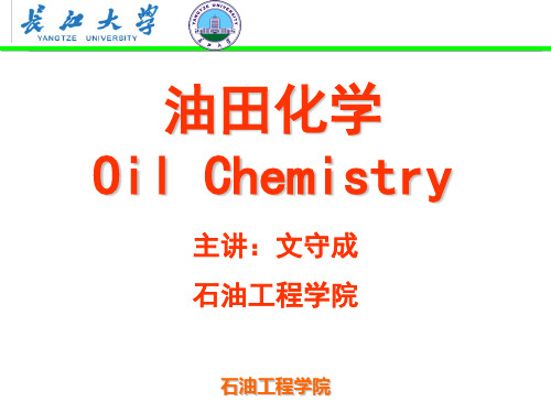 油田化学_第四章B_酸化及酸液添加剂资料