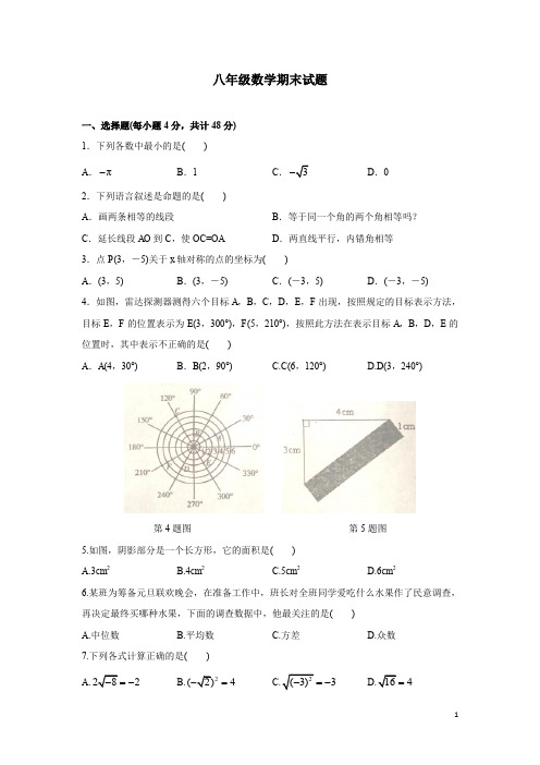 2019-2020学年北师大七年级(上)期末数学试卷(含解析) (3)