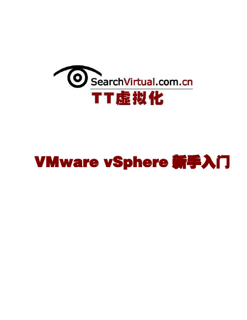 vsphere 初学者指南