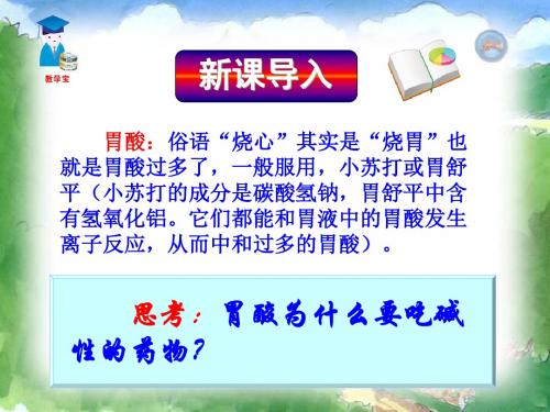 【初中化学】酸和碱之间会发生什么反应PPT课件12 人教版