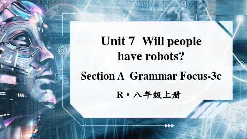 八年级英语上册课件《Unit 7(Section A Grammar Focus-3c)》