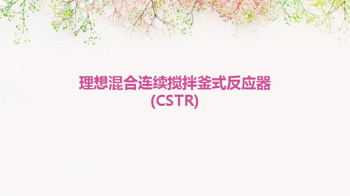 理想混合连续搅拌釜式反应器(CSTR)