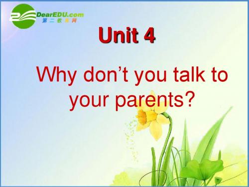 unit_4_why_don't_you_talk_to_your_parents