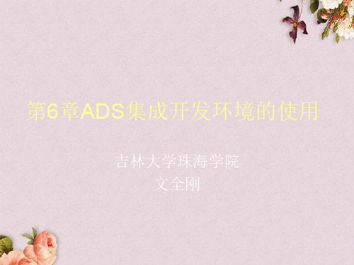 ADS集成开发环境的使用教材(PPT 180页)