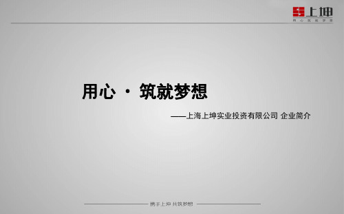 上海上坤实业有限公司简介8.19