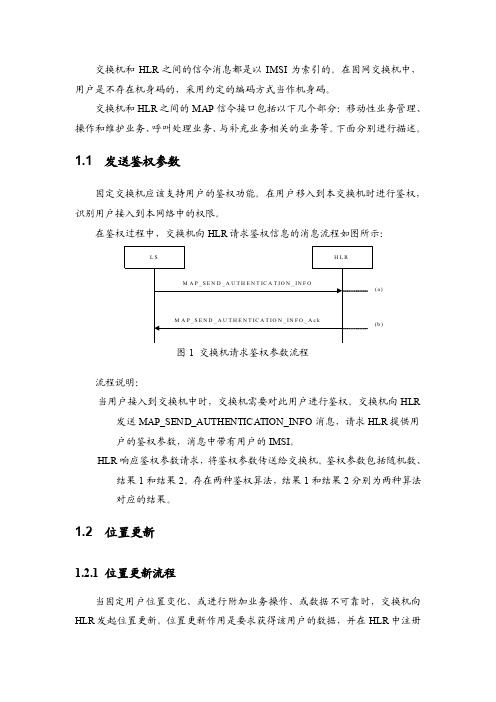 MAP信令流程