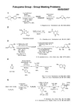 有机化学习题福山组会题2007年05