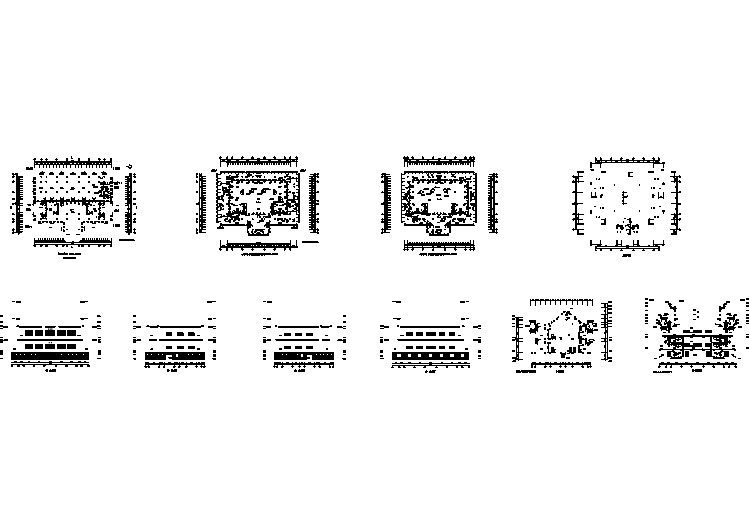 某古建藏经楼建筑设计CAD图