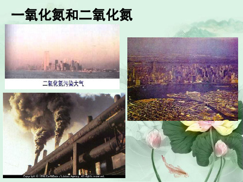 高一化学一氧化氮和二氧化氮