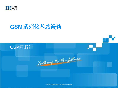 GSM系列化基站漫谈(普及性教材)