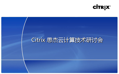 Citrix产品介绍