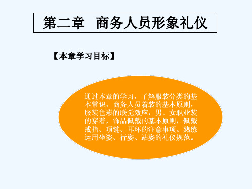 商务礼仪章节商务人员服饰礼仪分析