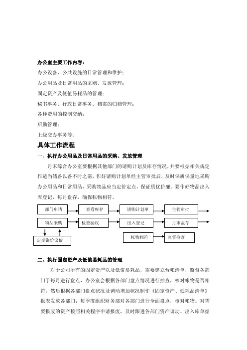 办公室工作概况