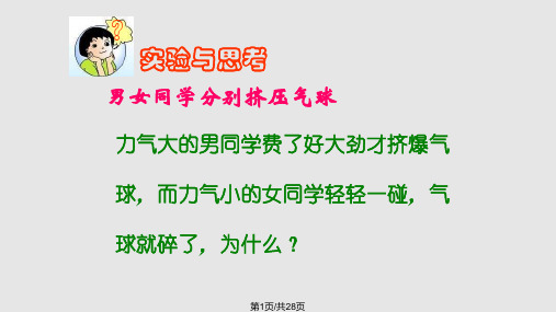 压强课件公开课PPT课件