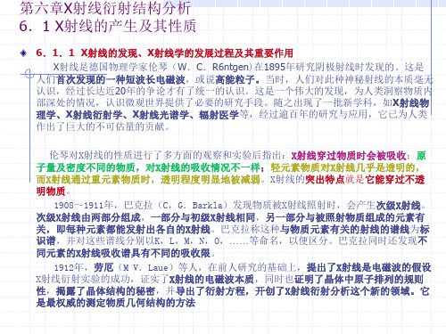 X射线衍射结构分析