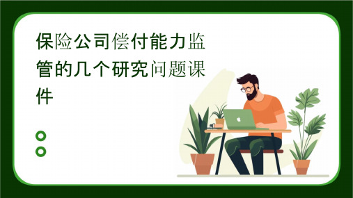 保险公司偿付能力监管的几个研究问题课件