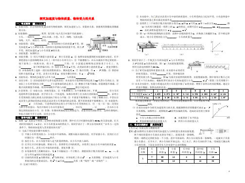 高考物理一轮复习 探究加速度与物体质量、物体受力的关系教学案