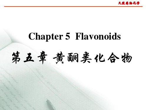 第五章黄酮化合物