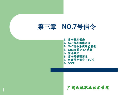 NO.7号信令