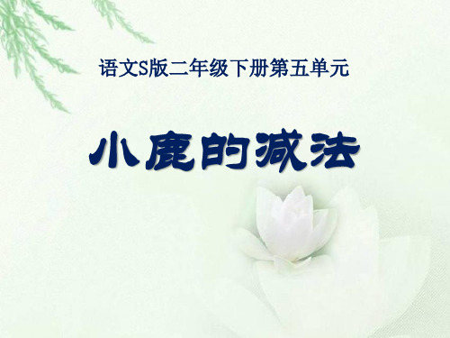 《小鹿的减法》PPT课件三