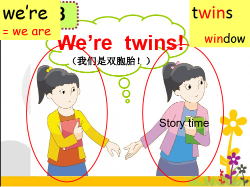 三年级下英语公开课课件-Unit 8 We're twinsA-译林版