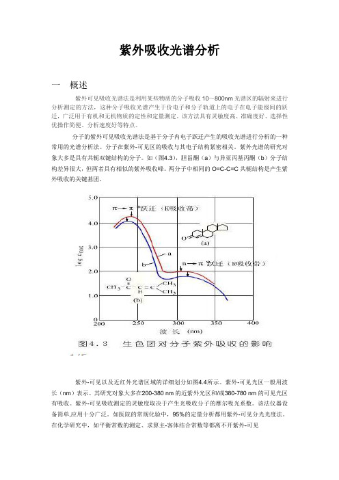 2紫外吸收光谱分析