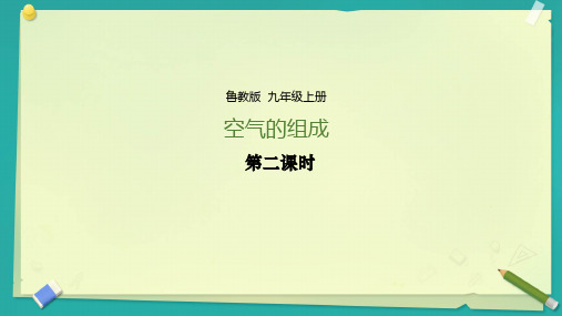 4.1空气的组成第二课时-2024-2025学年九年级化学鲁教版上册