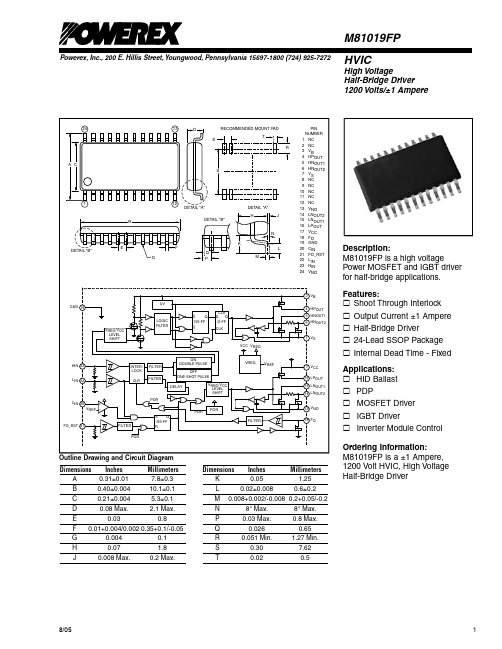 M81019FP中文资料