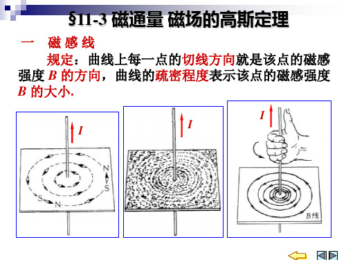 11-2 磁通量 高斯定理 安培环路定理.