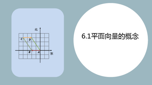 向量的概念 课件 高中数学人教A版(2019)必修第二册