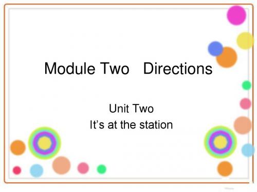 Module_Two___Directions_Unit_2