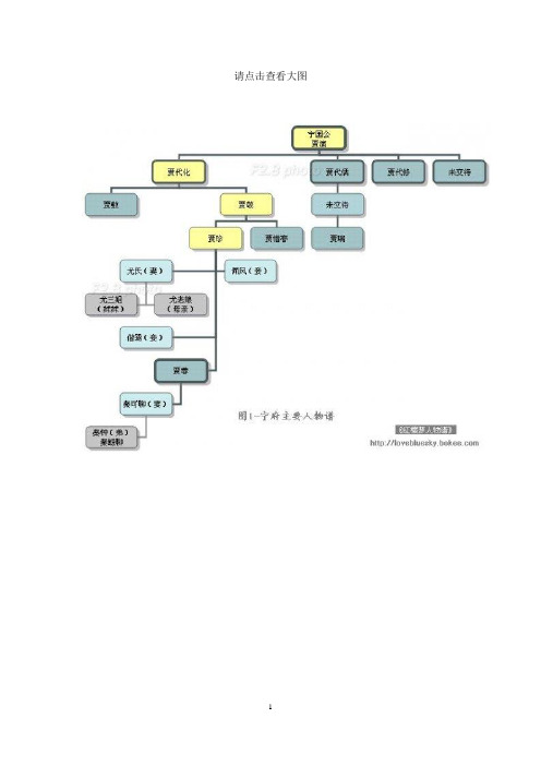 红楼梦人物关系图谱