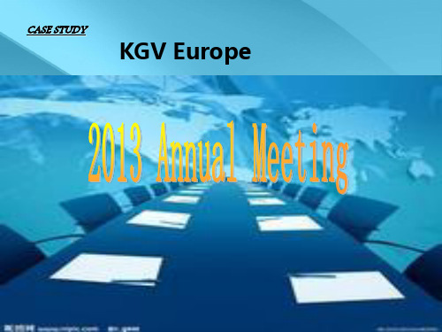 经典剑桥商务英语4-Unit-7-case-study--KGV-Europe.ppt