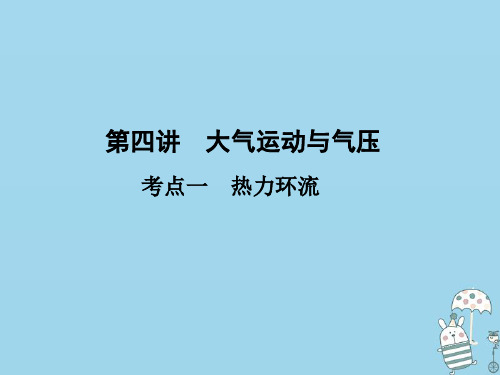 高考地理一轮总复习第三章自然环境中的物质运动和能量交换第四讲大气运动与气压课件