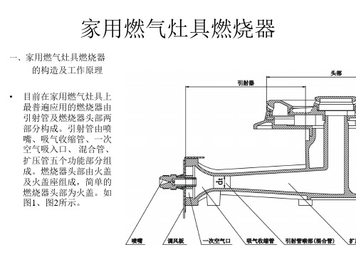 家用燃气灶具燃烧器