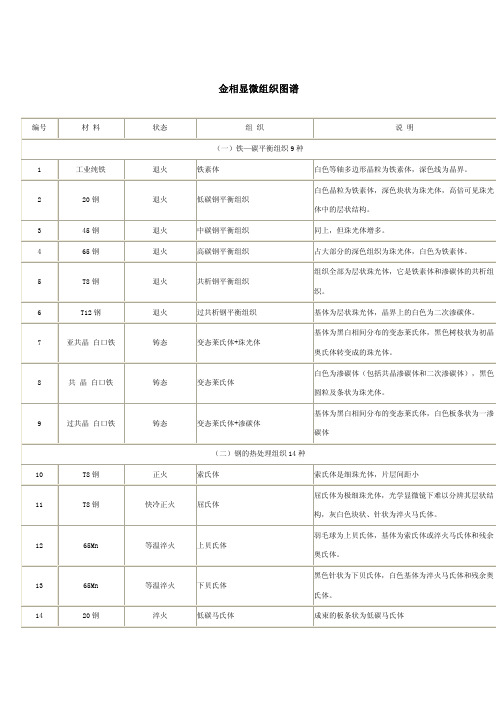 金相显微组织图谱1