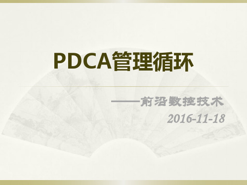 PDCA管理循环