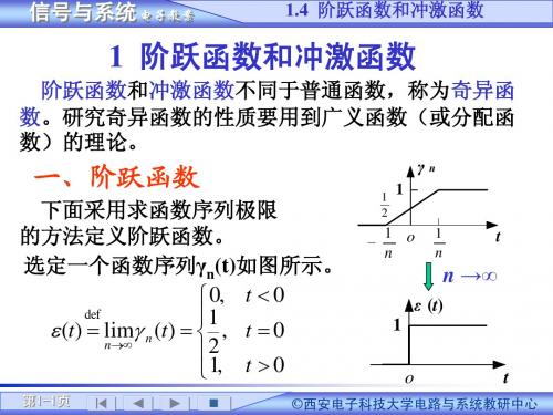 信号与系统c1c2小结