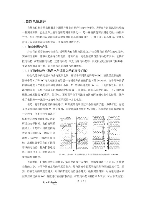 自然电位原理与应用