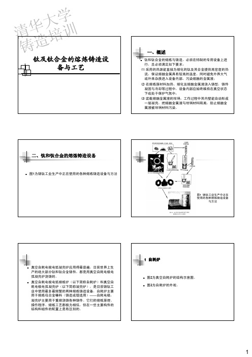 钛合金铸造设备与工艺