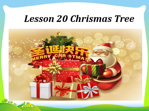 【最新】冀教版六年级英语上册《Lesson 20 Christmas Tree.》优质课课件.ppt