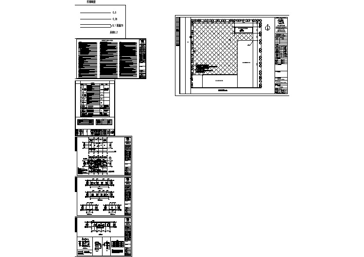 某地医院高压氧建筑平面图