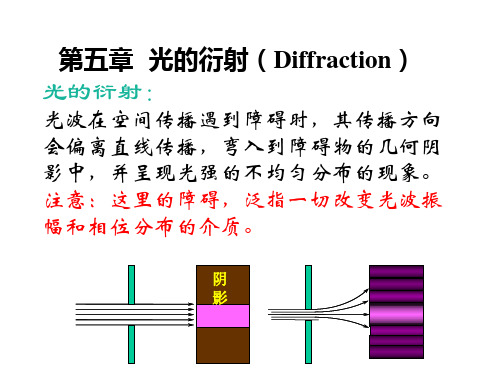 光的衍射讲义