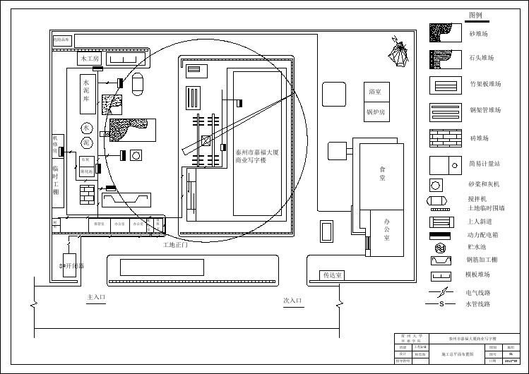 施工总平面布置图