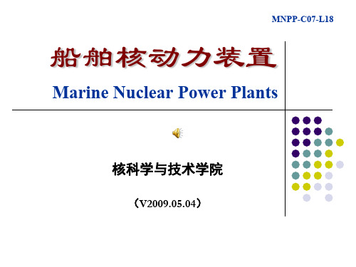 船舶核动力装置运行与控制_核动力装置精品文档