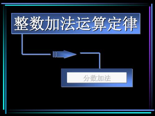 《分数的加法和减法》PPT课件 (共9张PPT)