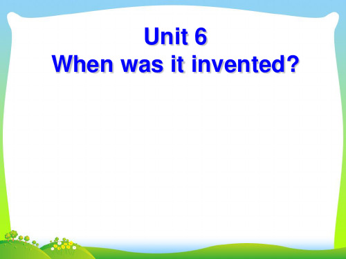 人教版英语九全Unit 6 Section A(1a-2c)课件(共32张PPT).ppt