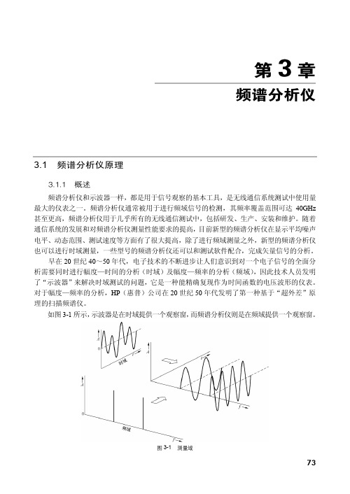 频谱分析仪——精选推荐