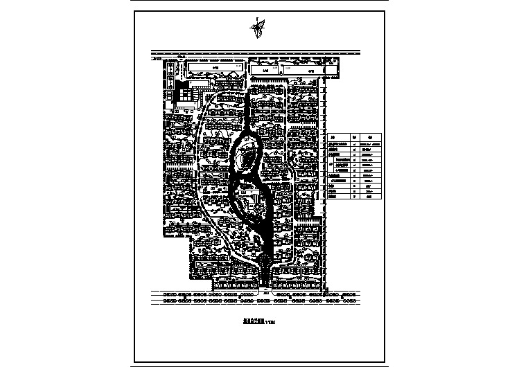 【设计图纸】某小区规划总图5(精选CAD图例)